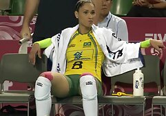 In the kitchen, a tanned girl wearing clothes in will show her charms free black porn sites