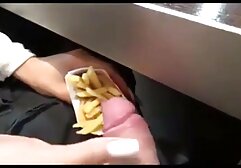 The men cum myfreeblackporn on the face of his girlfriend