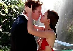 Si booty brown-haired with natural breast takes cock in shaved pussy. sexy black porn