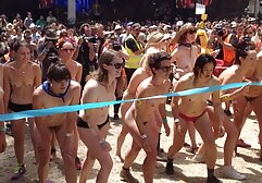 Brunette blonde masturbation black group sex