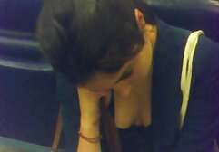 Hair young, brown, jeans, posing in the bedroom in front of the black couples having sex camera